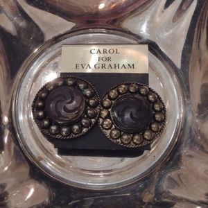 Carol for Eva Graham Clip Earrings